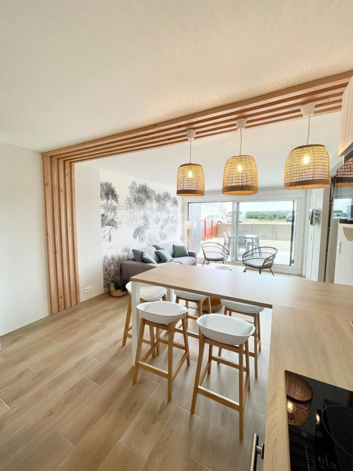 T3 Neuf Archi Cocooning Terrasse Face A La Apartment Ploemeur
