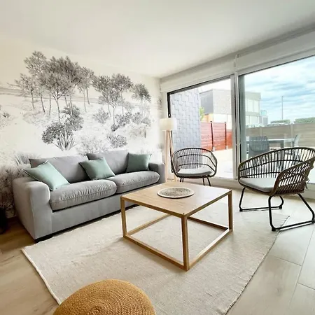 T3 Neuf Archi Cocooning Terrasse Face A La Mer Ploemeur Exterior photo
